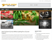 Tablet Screenshot of gymsandhealthclubs.com